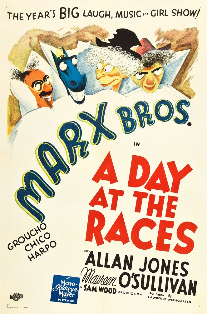 Die Marx Brothers: Ein Tag beim Rennen - Plakate