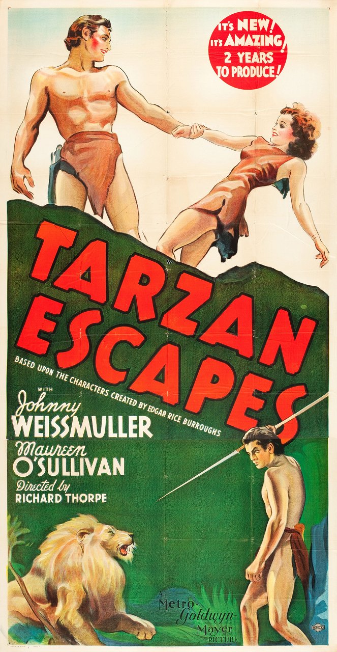 Tarzan Escapes - Plakaty