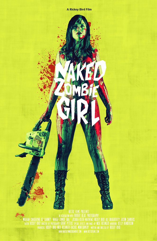 Naked Zombie Girl - Plakáty