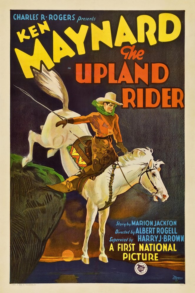 The Upland Rider - Plagáty