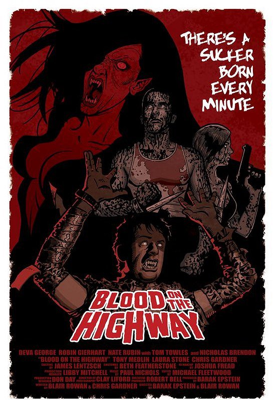 Blood on the Highway - Plakate