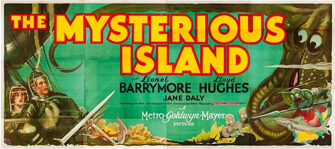 The Mysterious Island - Carteles