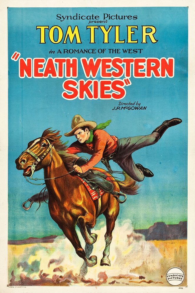 'Neath Western Skies - Cartazes