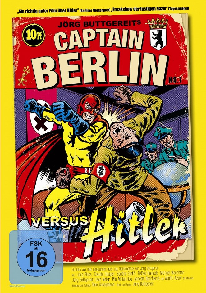 Captain Berlin versus Hitler - Plakate