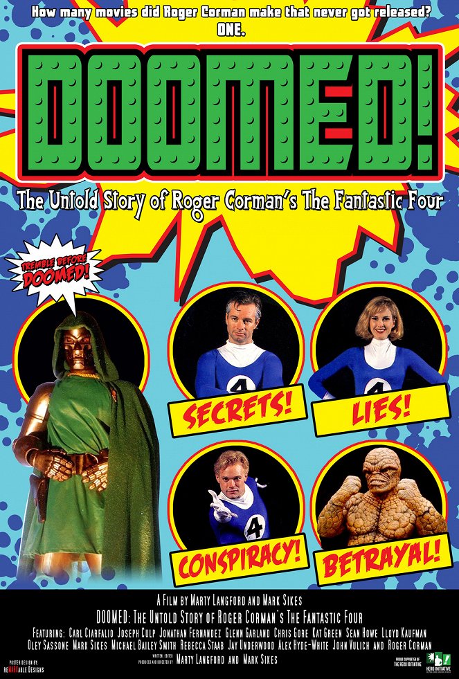Doomed: The Untold Story of Roger Corman's the Fantastic Four - Affiches