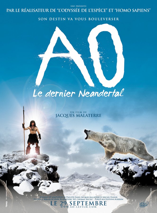 Ao, le dernier Néandertal - Affiches