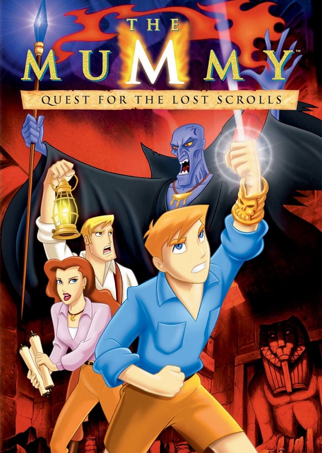 The Mummy: Quest for the Lost Scrolls - Carteles