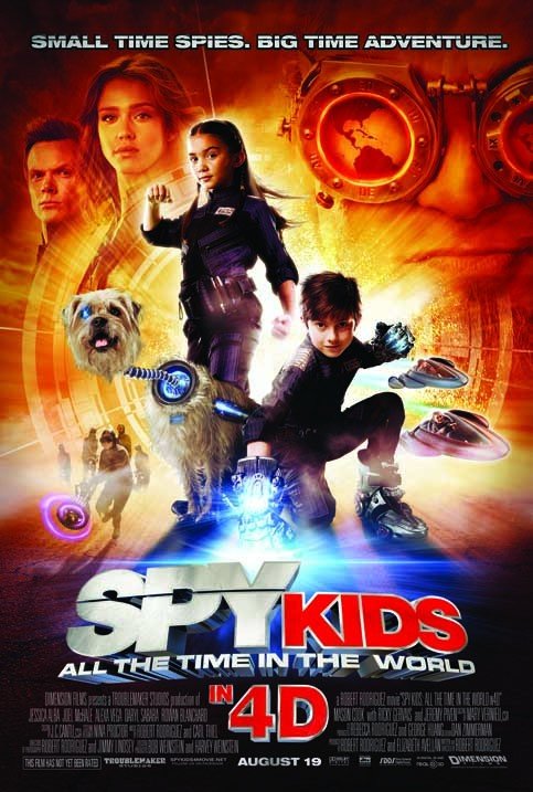 Spy Kids 4. Todo el tiempo del mundo - Carteles