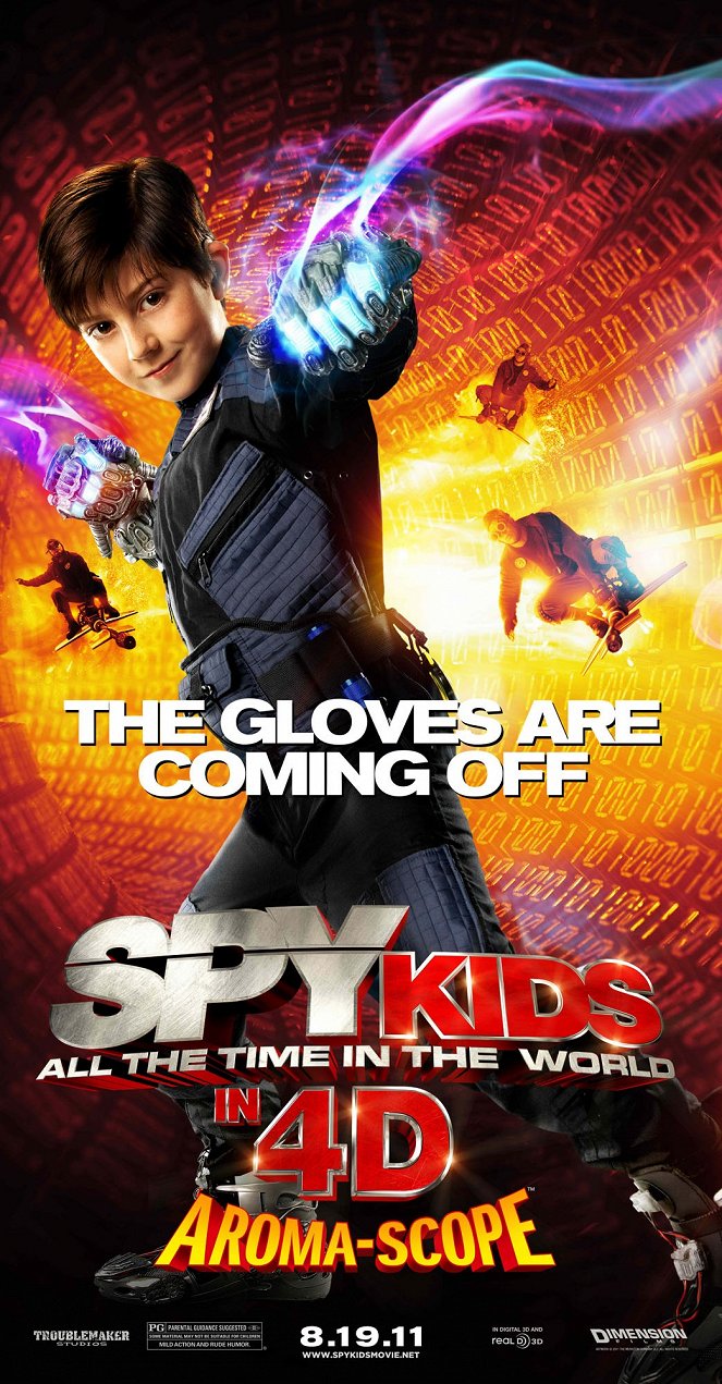 Spy Kids - Todo o Tempo do Mundo - Cartazes