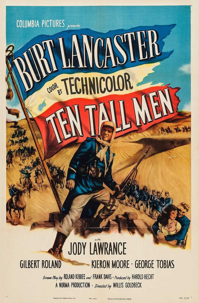 Ten Tall Men - Plakaty