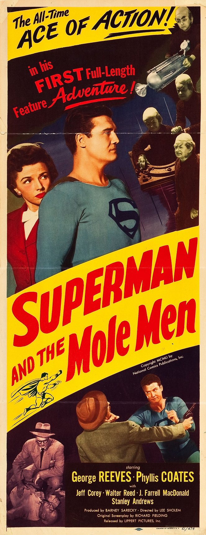 Superman and the Mole Men - Cartazes