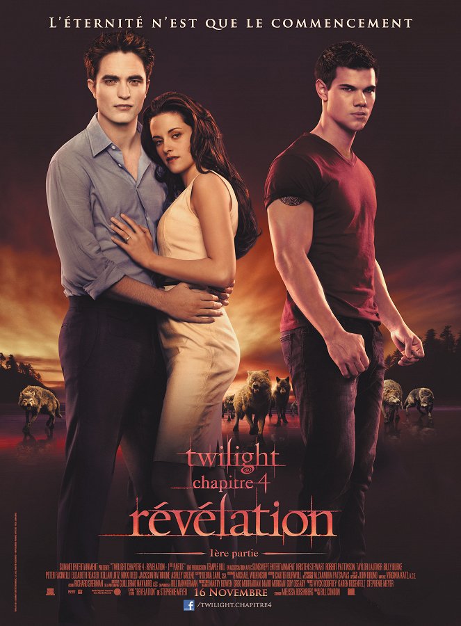 Twilight - Chapitre 4 : Révélation 1ère partie - Affiches