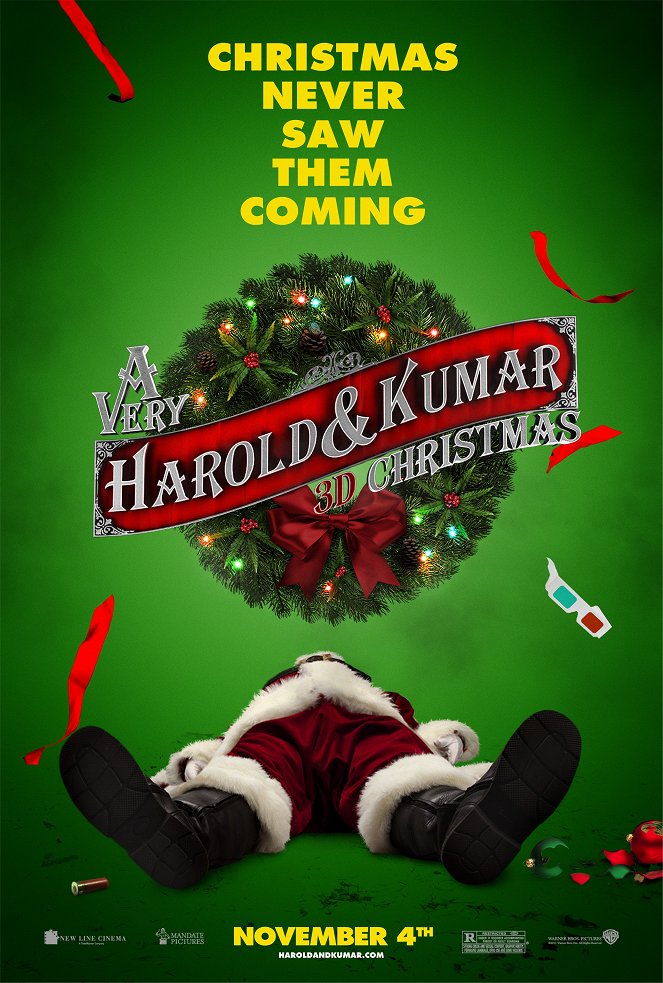 A Very Harold & Kumar 3D Christmas - Plakate