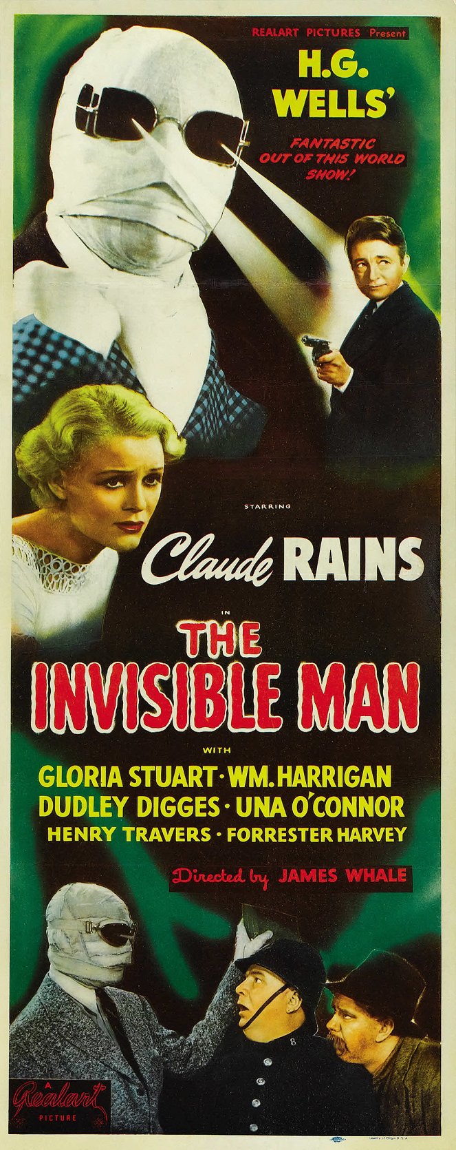 L'Homme invisible - Affiches