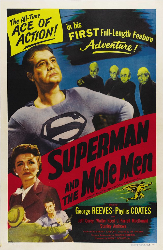 Superman and the Mole Men - Plagáty
