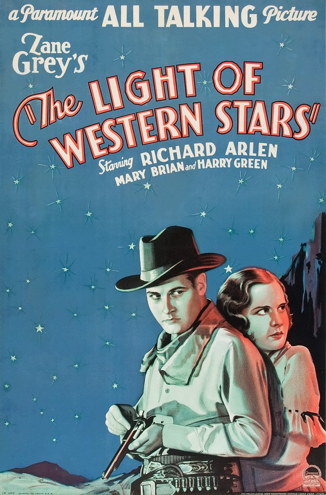 The Light of Western Stars - Carteles