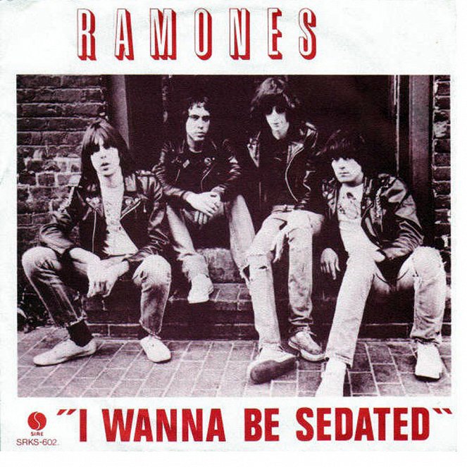 Ramones - I Wanna Be Sedated - Carteles