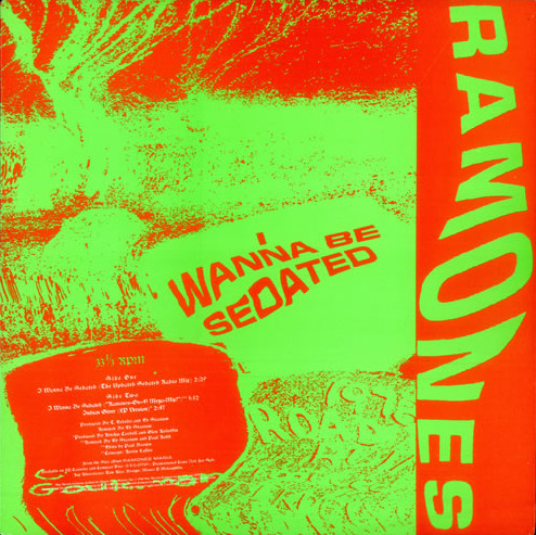 Ramones - I Wanna Be Sedated - Carteles