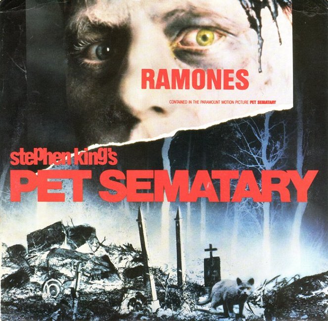 Ramones - Pet Sematary - Cartazes