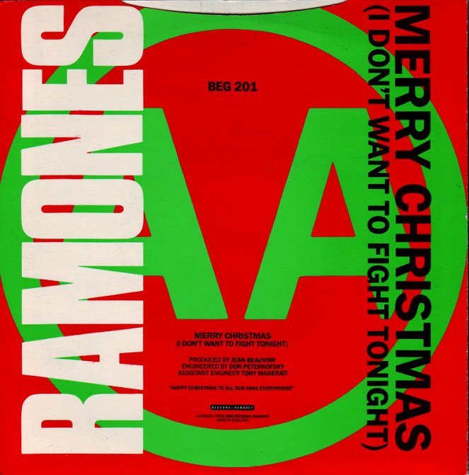Ramones - Merry Christmas (I Don't Want to Fight Tonight) - Plakate