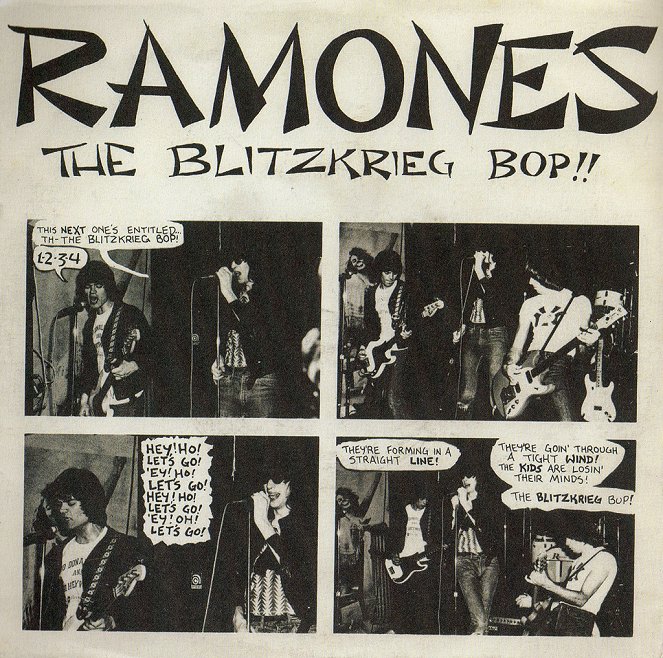 Ramones - Blitzkrieg Bop - Plakátok
