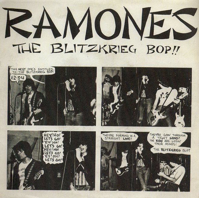 Ramones - Blitzkrieg Bop - Plakáty