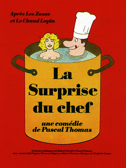 La Surprise du chef - Plakaty