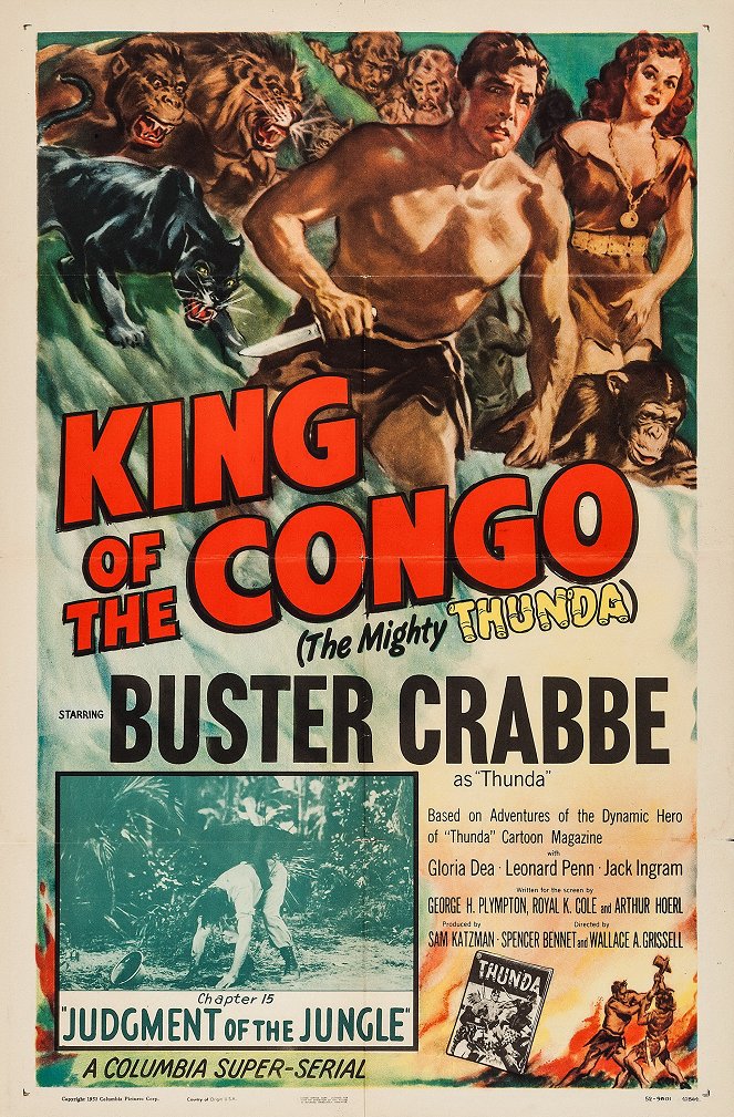 King of the Congo - Plakáty