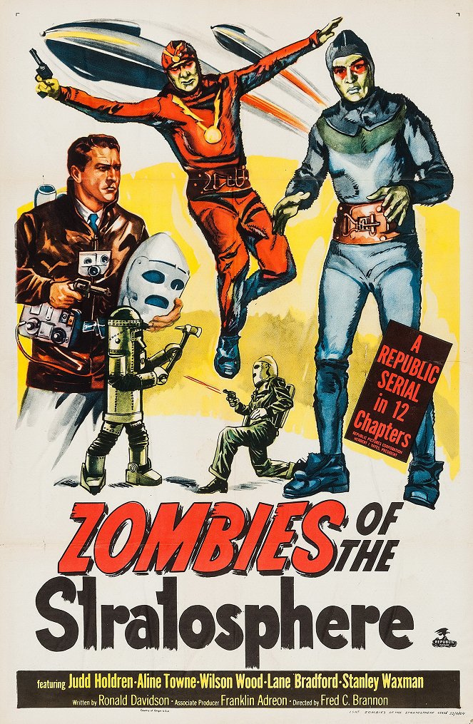Zombies of the Stratosphere - Plakaty