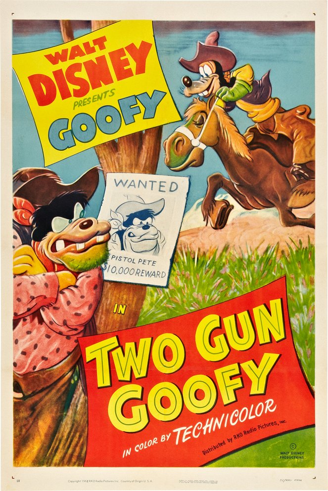 Two Gun Goofy - Plakaty