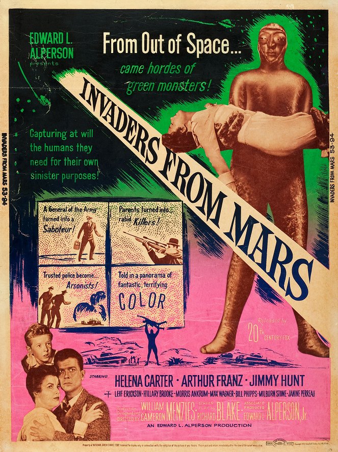 Invaders from Mars - Posters