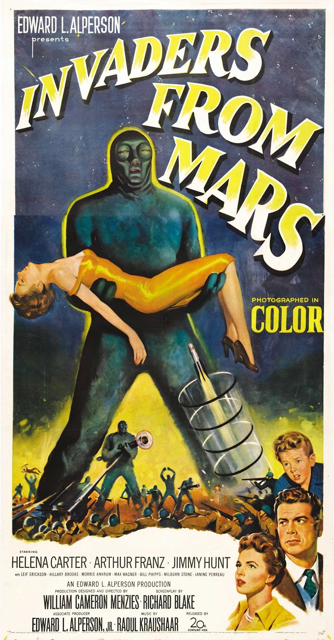 Útočníci z Marsu - Plakáty