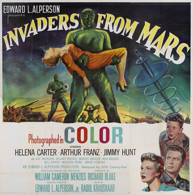 Útočníci z Marsu - Plakáty