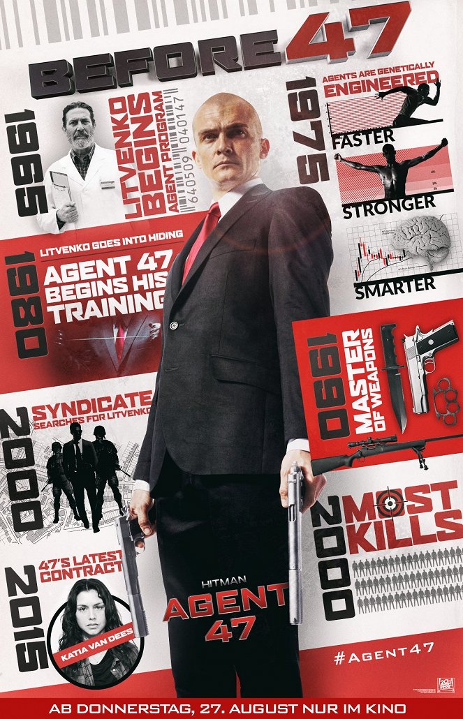 Hitman: Agent 47 - Plakáty