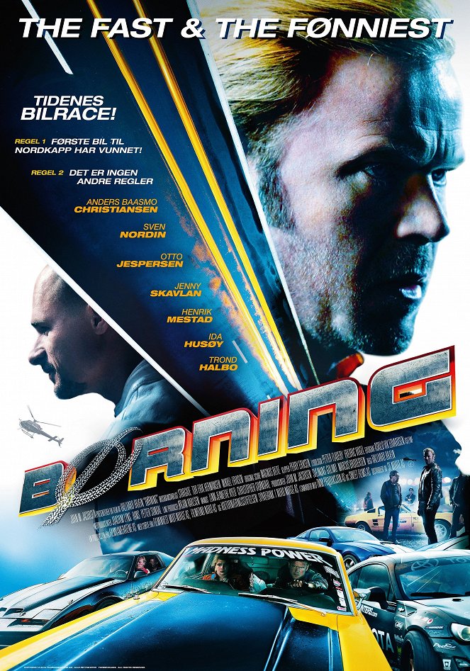 Børning - The Fast and The Funniest - Plakate