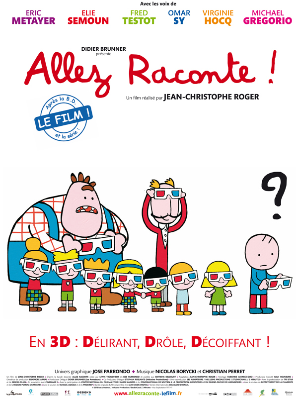 Allez raconte ! - Julisteet