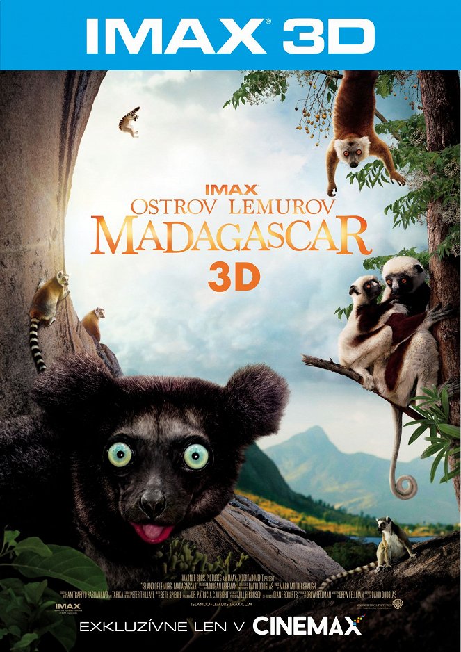 Ostrov lemurov: Madagascar 3D - Plagáty