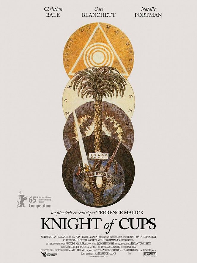 Knight of Cups - Affiches