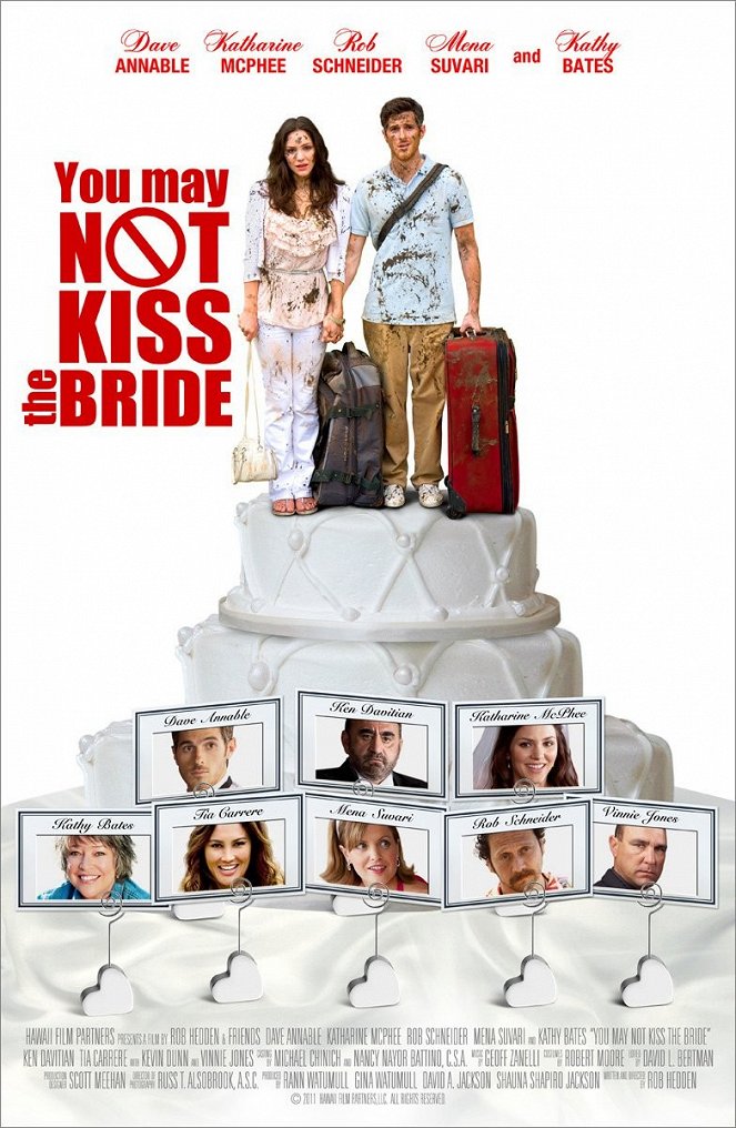 You May Not Kiss the Bride - Carteles