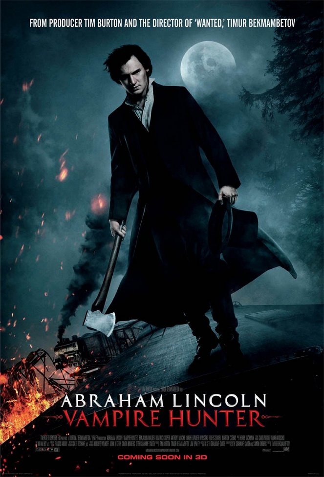 Abraham Lincoln: Cazador de vampiros - Carteles