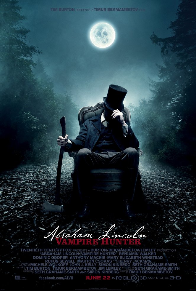 Abraham Lincoln: Cazador de vampiros - Carteles