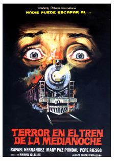 Terror en el tren de medianoche - Plakáty