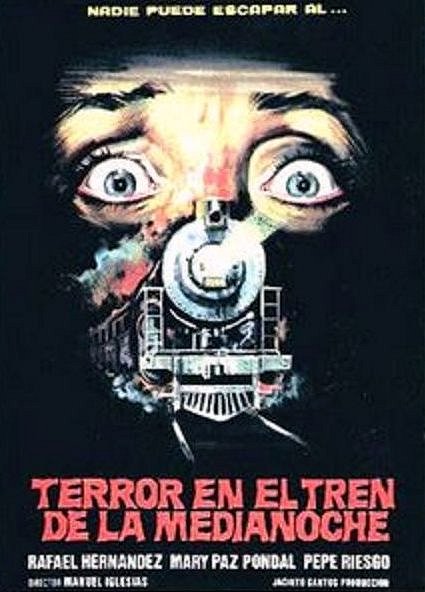 Terror en el tren de medianoche - Carteles
