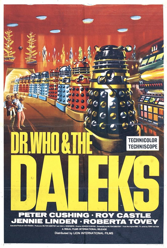 Dr. Who and the Daleks - Julisteet
