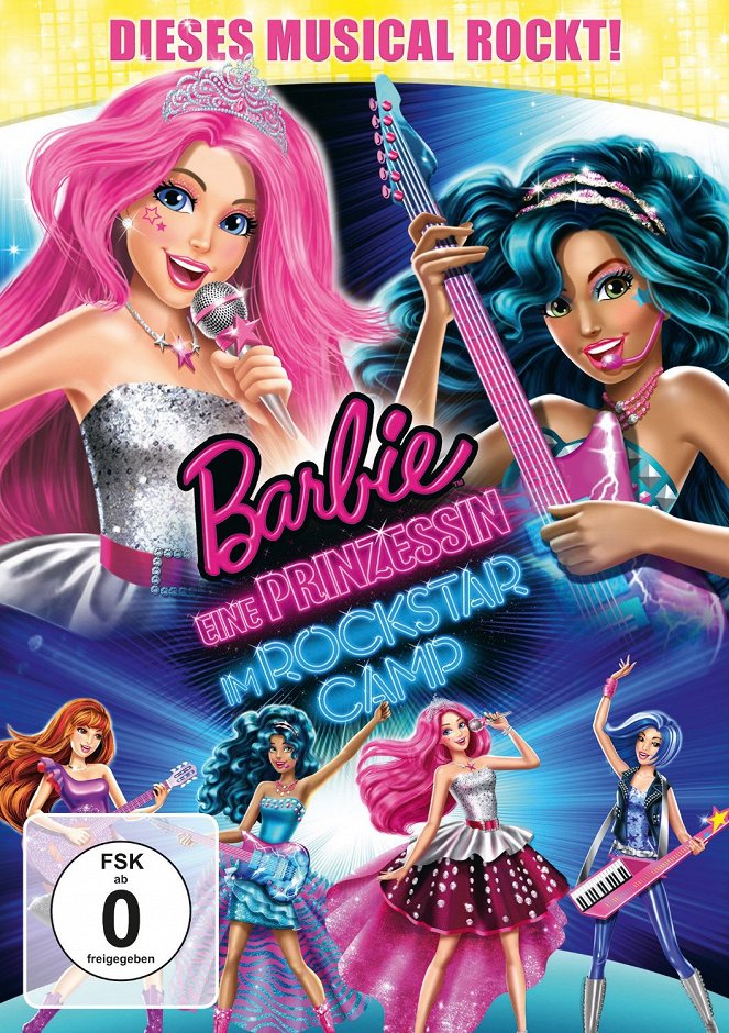 Barbie - Eine Prinzessin im Rockstar Camp - Plakate