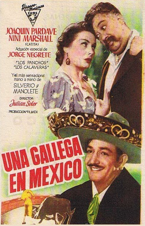 Una gallega en México - Affiches