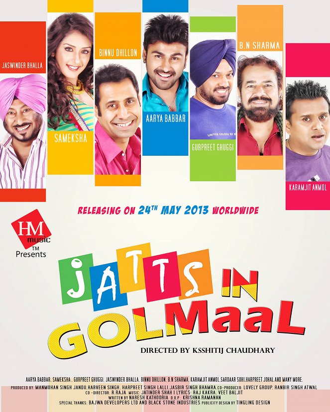 Jatts in Golmaal - Posters