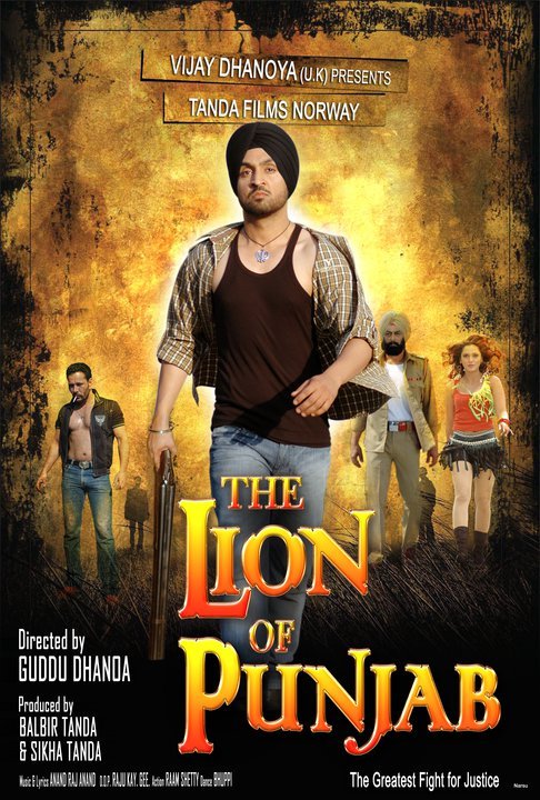 Lion of Punjab, The - Affiches