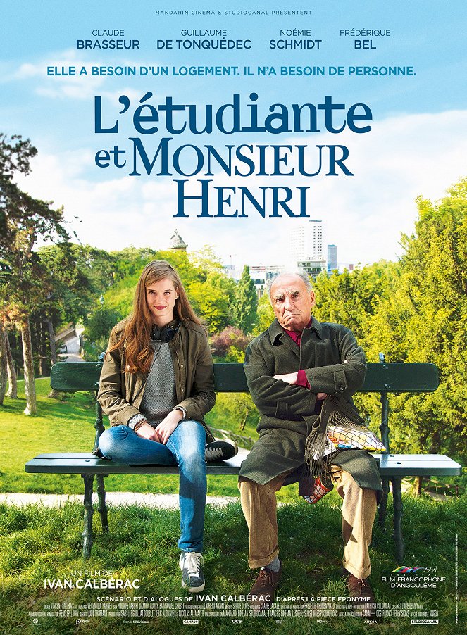 L'étudiante et monsieur Henri - Plakátok