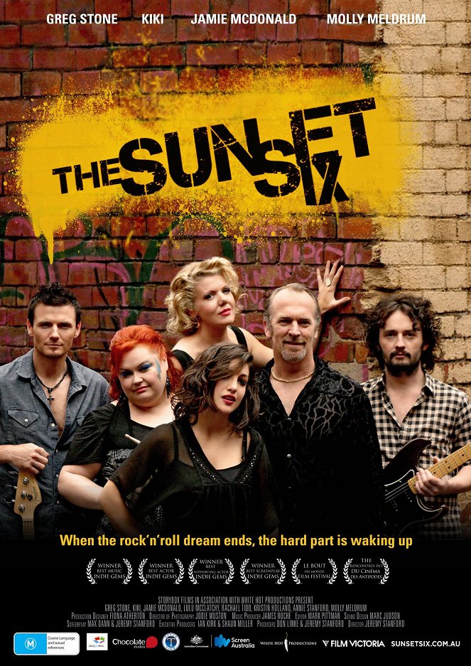 The Sunset Six - Affiches